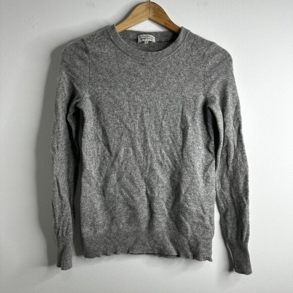 White + Warren Essentials Sweater Womens Sm Cashmere Crewneck Pullover Luxury - Picture 1 of 11